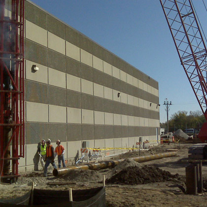 Metrolink Station (St. Clair County, Ill.) - Construction of a 9,600 s.f. paint spray facility at the 29th Street Maintenance Yard.