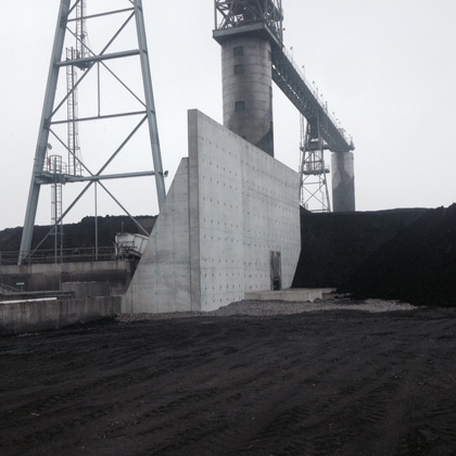 PSGC Stamler Coal Feeder Retaining Wall