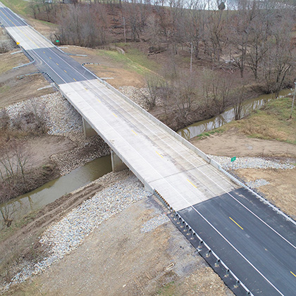 IDOT #74859 IDOT Effingham County Bridge Superstructure & Deck